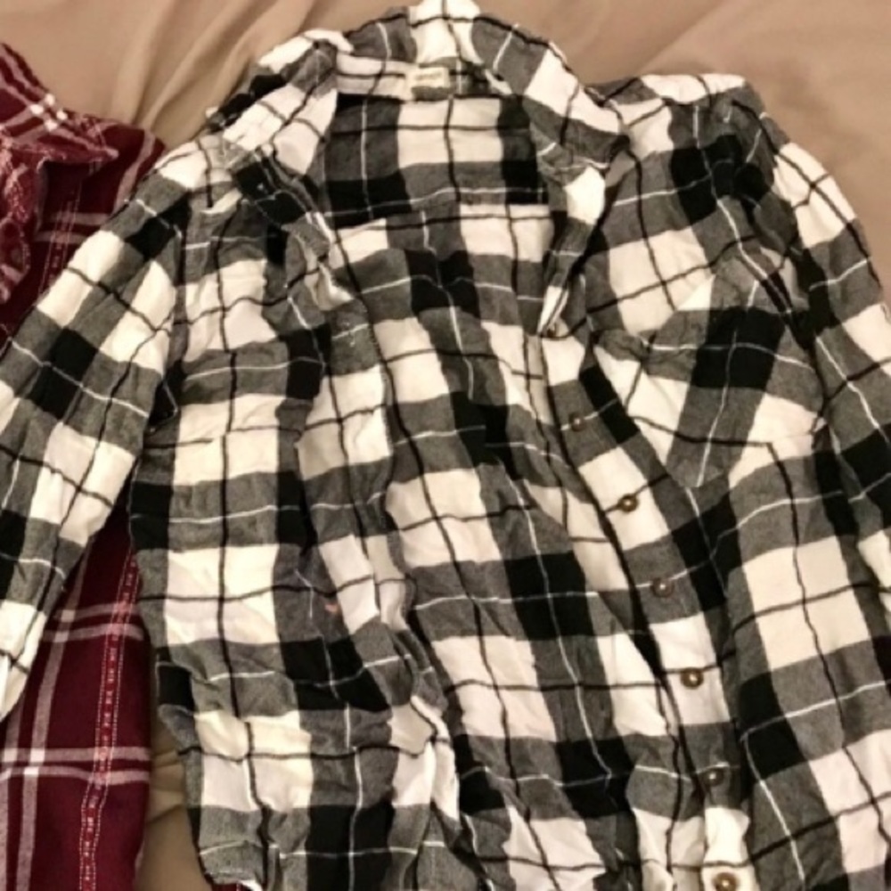 Black and White Flannel for @brandilc1986